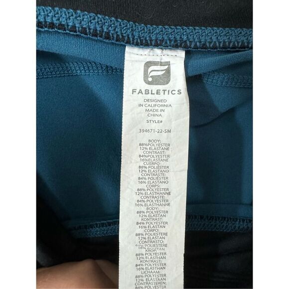 Fabletics Rio Run Crop Leggings Size Small - Picture 6 of 7